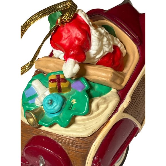 Hallmark 1987 Ornament "Santa's Woody". Here comes Santa Series #9 - Picture 6 of 12